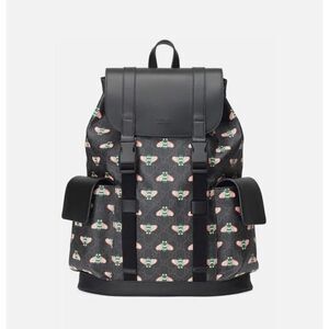 🐝 GUCCI Bestiary GG Supreme Bee Backpack – EUC 🐝